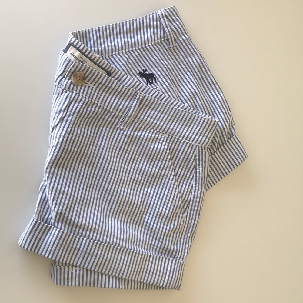 Abercrombie & Fitch S2 Striped Summer Shorts